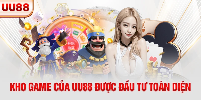 Kho game của UU88 được đầu tư toàn diện Kho game của UU88 được đầu tư toàn diện