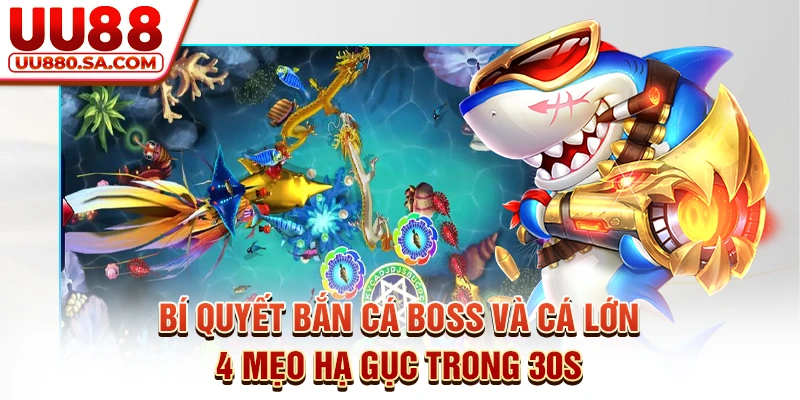 Bí Quyết Bắn Cá Boss Và Cá Lớn - 4 Mẹo Hạ Gục Trong 30s