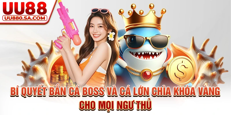 Bí quyết bắn cá boss và cá lớn chìa khóa vàng cho mọi ngư thủ