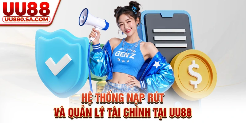 Hệ thống nạp rút và quản lý tài chính tại UU88
